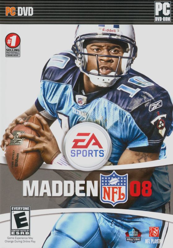 Madden NFL 08 box art for Wii